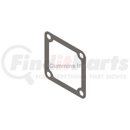3008832 by CUMMINS - GASKET,WTR TRF CONNECTION