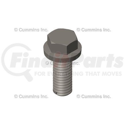 3049670 by CUMMINS - Screw Cap - Captive Washer Cap