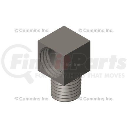 3044854 by CUMMINS - Pipe Fitting - Adapter Elbow, Plain