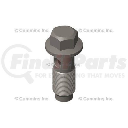 3102136 by CUMMINS - Screw Cap - Hexagon Flange Head