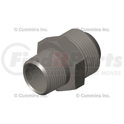 3235474 by CUMMINS - Engine Oil Filter Connector - Male, fits K19 Engine Model