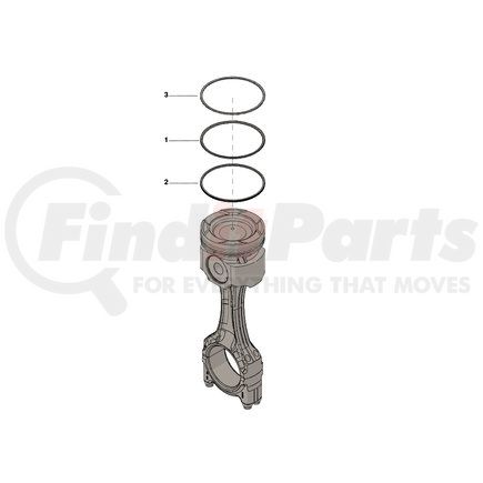 3356273 by CUMMINS - Engine Piston Ring - Kit