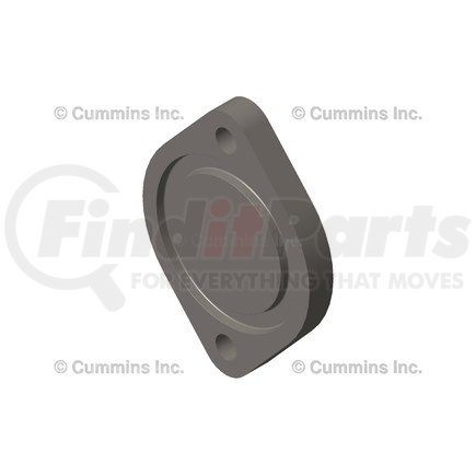 3349326 by CUMMINS - Heater Coolant Heater Heat Exchanger Cover