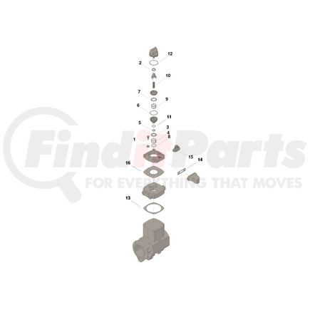 Cummins 3559545 Air Brake Compressor Gasket Kit Air Brake Compressor Gasket Kit