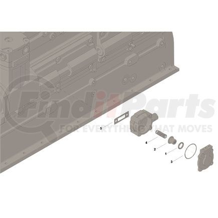 3559568 by CUMMINS - Air Brake Compressor Gasket Kit