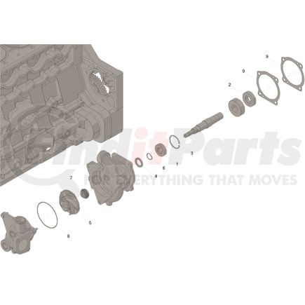 3801179 by CUMMINS - KIT,WP REPAIR (MINOR)