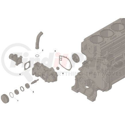 Cummins 3801710 Kit, wp Repair (minor)