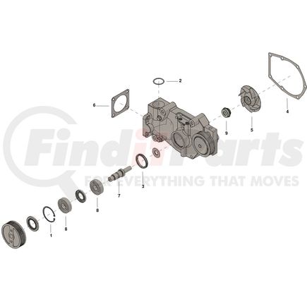 Cummins 3801716 Kit, wp Repair (major)