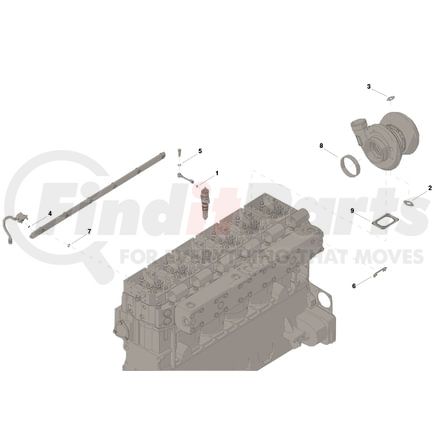 Cummins 3801895 Set, k Uprate Upper Add On
