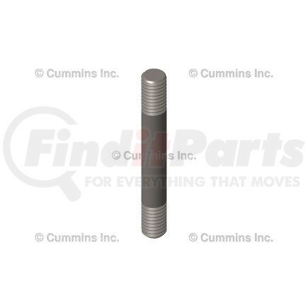 3864218 by CUMMINS - Stud - Double End Plain