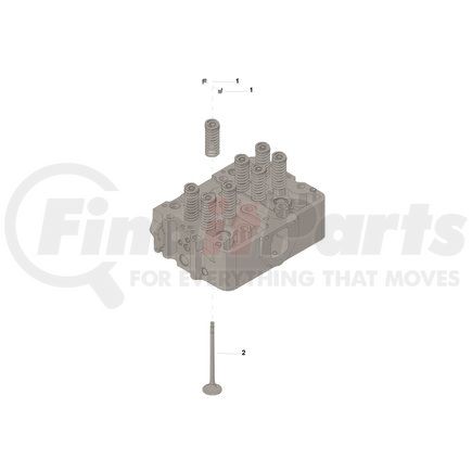 Cummins 3803519 Engine Exhaust Valve Engine Exhaust Valve