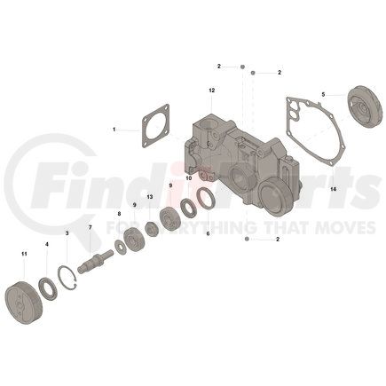 3803605 by CUMMINS - Engine Water Pump