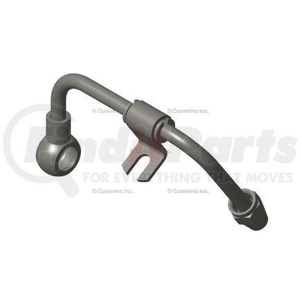 3928956 by CUMMINS - Fuel Filter Drain Pipe - fits 6B5.9 Engine Model