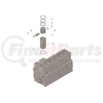 Cummins 3934586 KIT,CYLINDER