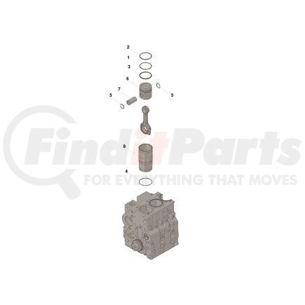 Cummins 3934593 KIT,CYLINDER