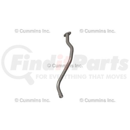 3934711 by CUMMINS - Turbocharger Drain Tube - Turbocharger Oil Drain Connection