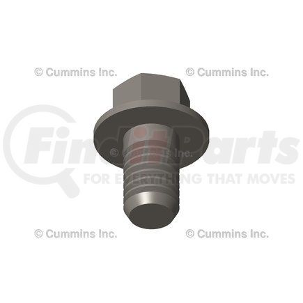 3935477 by CUMMINS - Screw Cap - Hexagon Flange Head