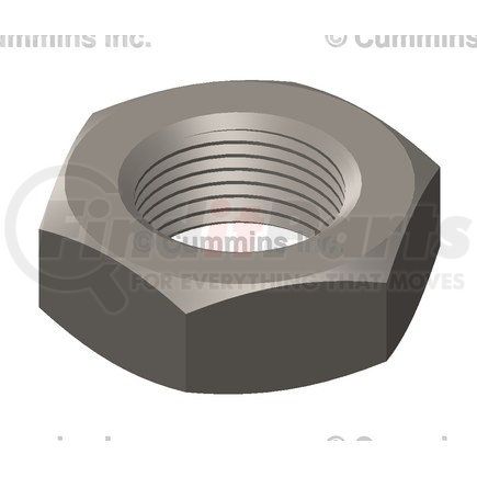 3926593 by CUMMINS - Nut - Regular Hexagon Jam