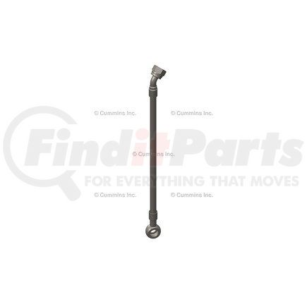 3965062 by CUMMINS - Turbocharger Coolant Hose - Water Transfer