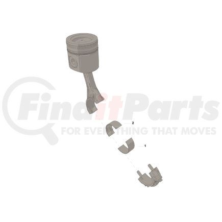 3967063 by CUMMINS - Bearing, con Rod (non Std)