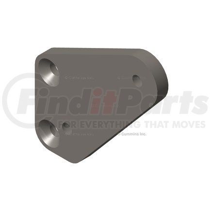 3967470 by CUMMINS - Accessory Drive Belt Idler Pulley Bracket