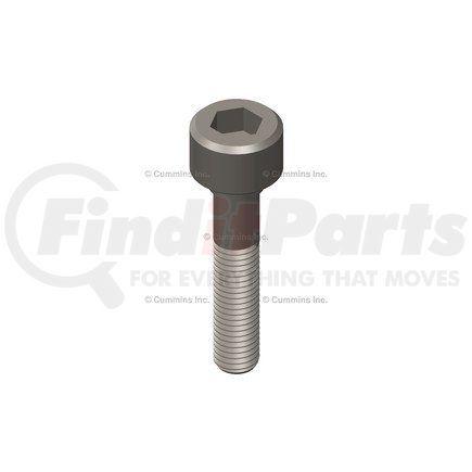 3954367 by CUMMINS - Screw Cap - Socket Head Cap