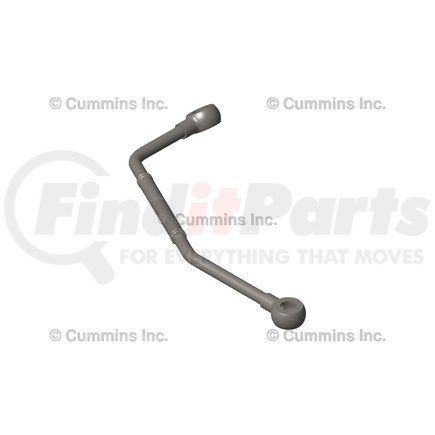 3958135 by CUMMINS - Exhaust Gas Recirculation (EGR) Cooler Hose - Water Transfer