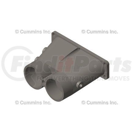 4012700 by CUMMINS - Multi-Purpose Hose Connector - Flange