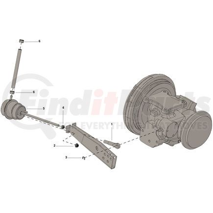 4030056 by CUMMINS - Turbocharger Wastegate Actuator