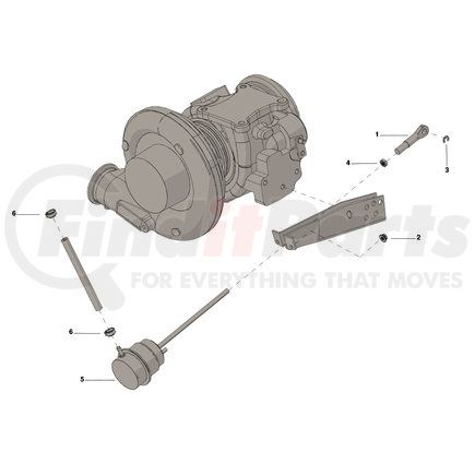 4030092 by CUMMINS - Turbocharger Wastegate Actuator - Kit