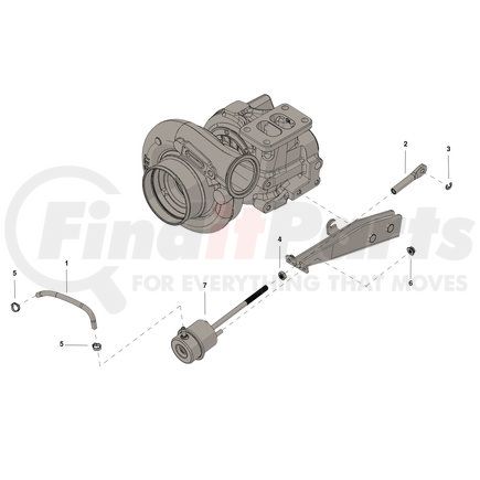 4031315 by CUMMINS - Turbocharger Wastegate Actuator