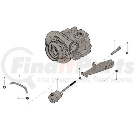 4030249 by CUMMINS - Variable Geometry Turbocharger Actuator Service Kit