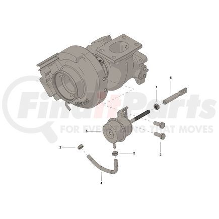 4030847 by CUMMINS - Turbocharger Variable Geometry (VGT) Actuator