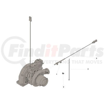 4034201 by CUMMINS - KIT,VG TUR SPEED SENSOR