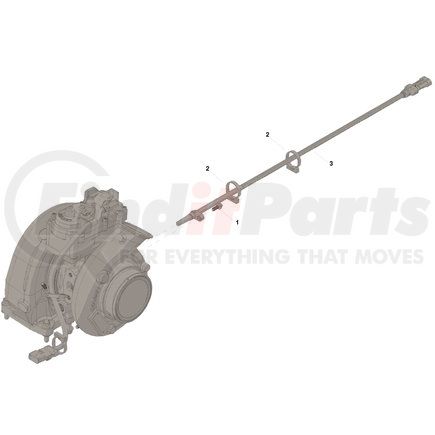 4034198 by CUMMINS - Turbocharger - fits B6.7 CM2350 B121B Engine Model