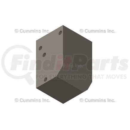 4022518 by CUMMINS - Engine Cooling Fan Bracket - fits ISM CM570 Engine Model