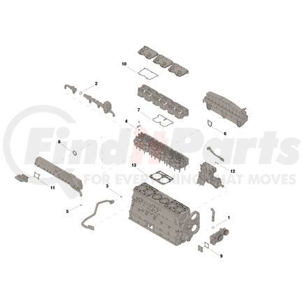 Cummins 4024920 Engine Cylinder Head Gasket Set Engine Cylinder Head Gasket Set