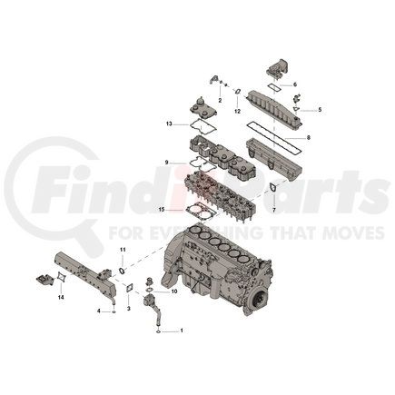 4024945 by CUMMINS - Engine Gasket Set