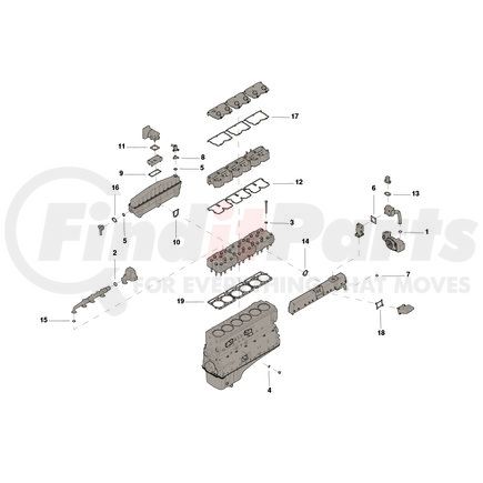 4024946 by CUMMINS - Engine Gasket Set