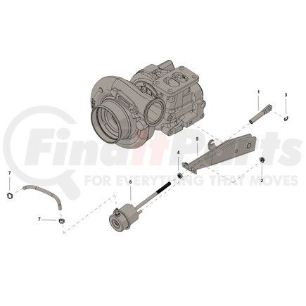 4029709 by CUMMINS - Turbocharger Wastegate Actuator