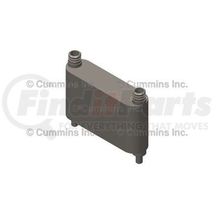 4101011 by CUMMINS - Engine Oil Cooler - fits QSK45 CM500 Engine Model