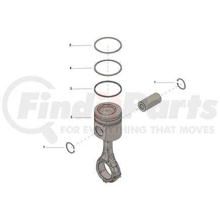 Cummins 4089186 Engine Piston Kit Engine Piston Kit