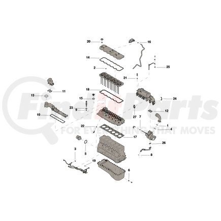 Cummins 4089263 Engine Gasket Set Engine Gasket Set