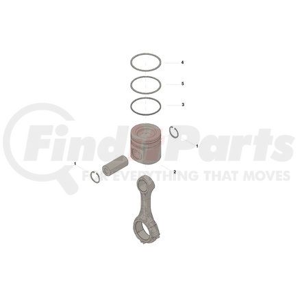 Cummins 4089420 Engine Piston Kit Engine Piston Kit