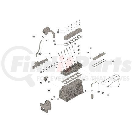 4089649 by CUMMINS - Engine Gasket Set