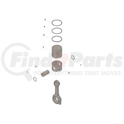 Cummins 4089963 PISTON,ENGINE