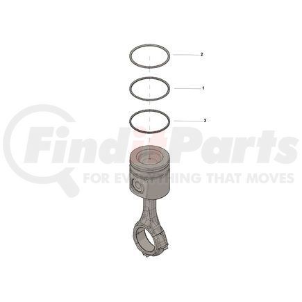 4090028 by CUMMINS - Engine Piston Ring Set