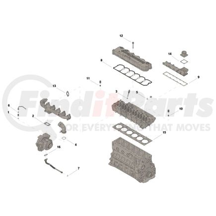 Cummins 4090037 Upper Engine Gasket Set