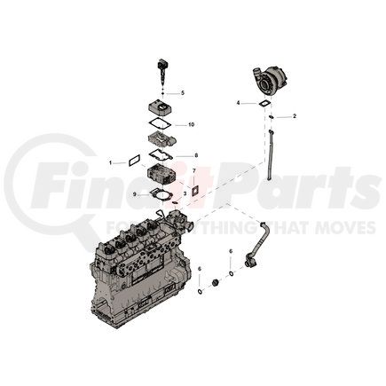 4352579 by CUMMINS - Single Head Gasket Kit