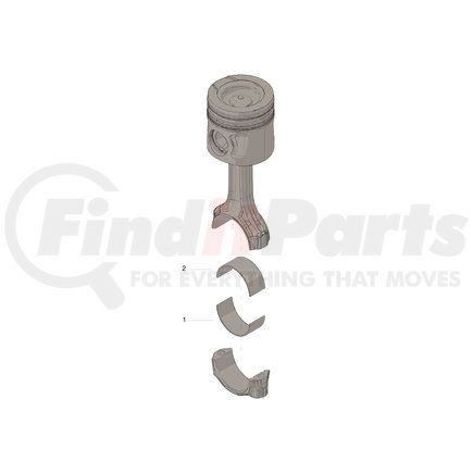 4309346 by CUMMINS - Rod Bearing Set